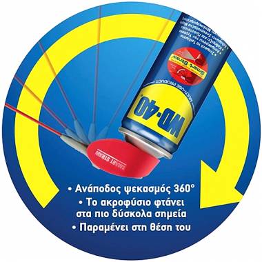 ΣΠΡΕΙ ΚΑΘΑΡΙΣΜΟΥ ΗΛΕΚΤΡΙΚΩΝ ΕΠΑΦΩΝ CONTACT CLEANER 400ml WD-40