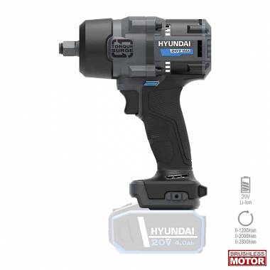 ΜΠΟΥΛΟΝΟΚΛΕΙΔΟ ΚΡΟΥΣΤΙΚΟ 1/2" IW20Χ-700 Hyundai (HH10005)