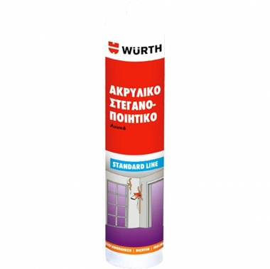 ΑΚΡΥΛΙΚΟ ΣΤΕΓΑΝΟΠΟΙΗΤΙΚΟ ΛΕΥΚΟ STANDARD LINE Würth