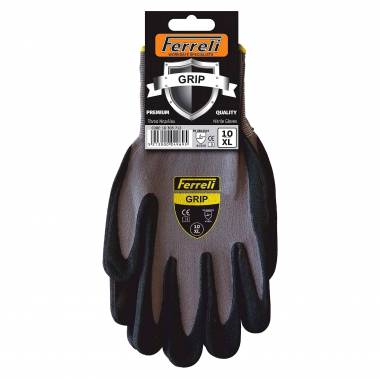 ΓΑΝΤΙΑ ΜΕ ΚΟΚΚΟΥΣ ΑΝΤΙΟΛΙΣΘΗΤΙΚΑ GRIP 10/XL Ferreli