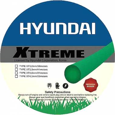 ΜΠΕΤΟΝΙΑ ΜΕΣΙΝΕΖΑΣ ΣΤΡΟΓΓΥΛΗ 4mmX31M Hyundai Xtreme (84F22)