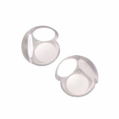 ΠΡΟΣΤΑΤΕΥΤΙΚΑ ΓΩΝΙΩΝ ΔΙΑΦΑΝΟ Φ25mm 4ΤΜΧ (ref500)