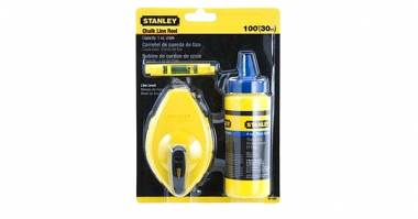 ΝΗΜΑ ΣΤΑΘΜΗΣ 30m ΜΕ ΧΑΡΑΞΗ ΚΙΜΩΛΙΑΣ ΣΕΤ 3ΤΜΧ Stanley (0-47-443)