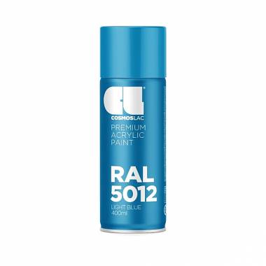 ΣΠΡΕΙ PREMIUM ACRYLIC PAINT LIGHT BLUE RAL5012 GLOSS CosmosLac (N317)