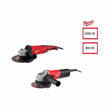 AG 800 & AG 22 SET ΓΩΝΙΑΚΩΝ ΤΡΟΧΩΝ 800 W & 2200 W(3901734)