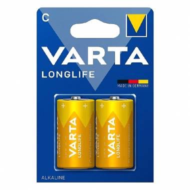 ΜΠΑΤΑΡΙΕΣ ΑΛΚΑΛΙΚΕΣ "C" LONGLIFE 2ΤΜΧ 1.5V Varta (LR14/4114)