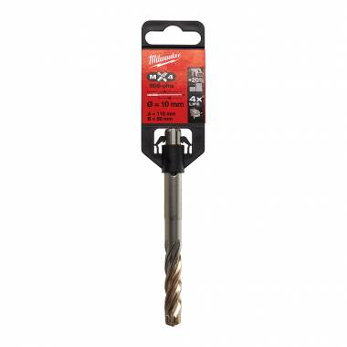 ΤΡΥΠΑΝΙ ΜΠΕΤΟΥ Φ10Χ110mm MX4 SDS-PLUS Milwaukee (4932352025)