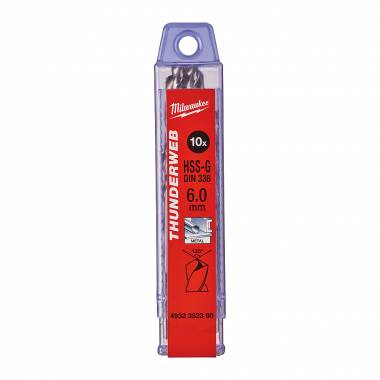 ΤΡΥΠΑΝΙ ΑΕΡΟΣ ΤHUNDERWEB HSS-G 6mm Milwaukee (4932352390)
