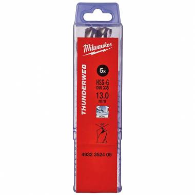 ΤΡΥΠΑΝΙ ΑΕΡΟΣ ΤΗUNDERWEB HSS G 13mm Milwaukee (4932352405)