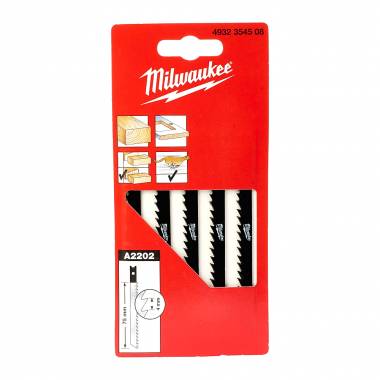 ΣΕΤ ΛΕΠΙΔΕΣ ΞΥΛΟΥ 5ΤΜΧ 75mm A2202 Milwaukee (4932354508)