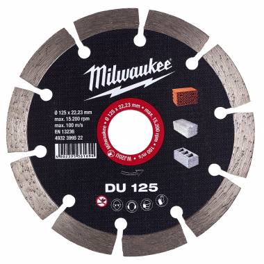 ΔΙΑΜΑΝΤΟΔΙΣΚΟΣ Ø125mm DU 125 Milwaukee (4932399522)