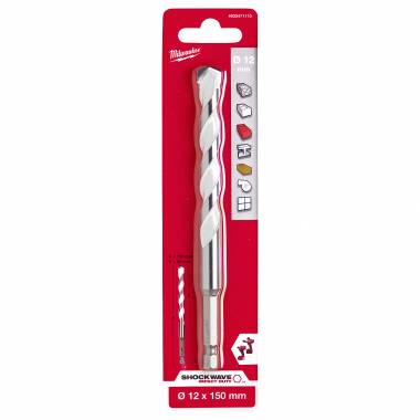 ΤΡΥΠΑΝΙ TCT ΠΟΛΛΑΠΛΩΝ ΥΛΙΚΩΝ Φ12Χ150mm Milwaukee (4932471110)