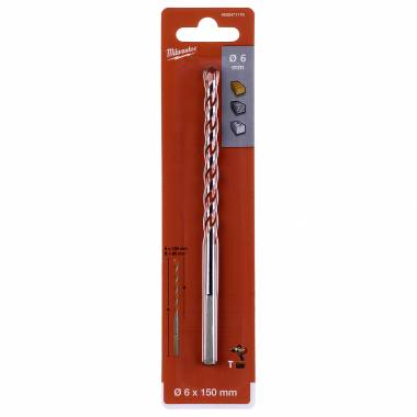 ΔΙΑΜΑΝΤΟΤΡΥΠΑΝΟ SUPER ΜΠΕΤΟΥ Φ6X150mm Milwaukee (4932471176)
