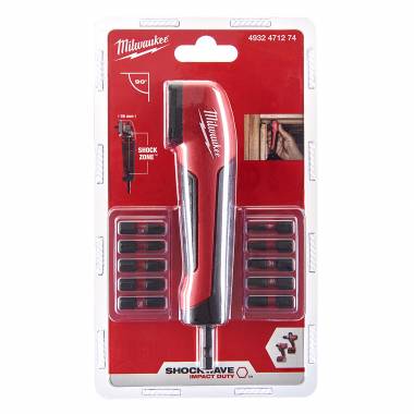 ΓΩΝΙΑΚΗ ΚΕΦΑΛΗ 1⁄4˝ SHOCKWAVE™ SET 11 TMX Milwaukee (4932471274)