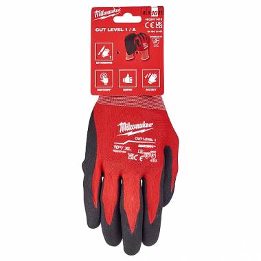 ΓΑΝΤΙΑ ΝΙΤΡΙΛΙΟΥ ΜΕ ΑΝΤΙΣΤΑΣΗ ΚΟΠΗΣ 10/XL Milwaukee (4932471418)
