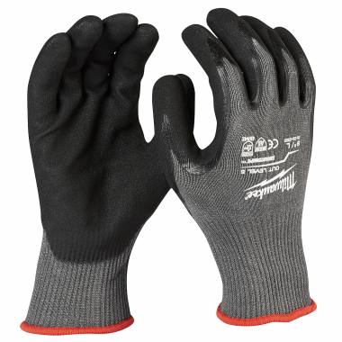 ΓΑΝΤΙΑ ΝΙΤΡΙΛΙΟΥ ΜΕ ΑΝΤΙΣΤΑΣΗ ΚΟΠΗΣ XL/10 Milwaukee (4932471426)