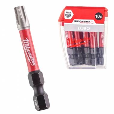 ΜΥΤΕΣ SHOCKWAVE™ TX30 X 50MM ΣΕΤ 10ΤΜΧ  Milwaukee (4932471574)