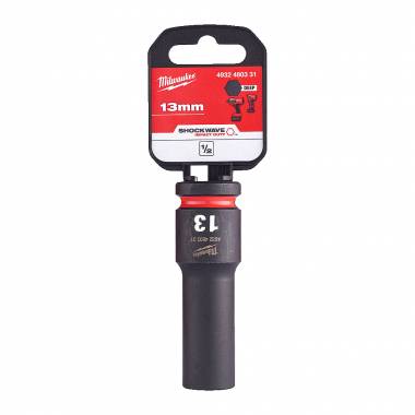 ΚΑΡΥΔΑΚΙ ΚΡΟΥΣΗΣ ΜΑΚΡΥ 13mm ½˝ SHOCKWAVE™ Milwaukee (4932480331)