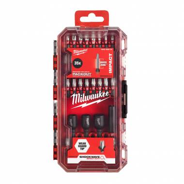 ΣΕΤ ΜΥΤΕΣ & ΚΑΡΥΔΑΚΙΑ 35 ΤΜΧ SHOCKWAVE™  Milwaukee (4932492003)