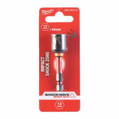 ΚΑΡΥΔΑΚΙ ΜΑΓΝΗΤΙΚΟ HEX 13Χ65mm 1/4˝ Milwaukee (4932492443)