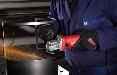 AG10-125 EK 1000W ΓΩΝΙΑΚΟΣ ΤΡΟΧΟΣ 125mm Milwaukee (4933451220)