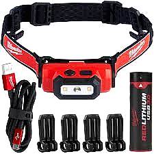 L4 HL-301 USB ΕΠΑΝΑΦΟΡΤΙΖΟΜΕΝΟΣ ΦΑΚΟΣ ΚΕΦΑΛΗΣ 475 LUMENS Milwaukee (4933479764)