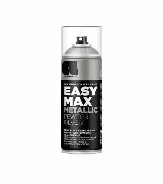 ΣΠΡΕΙ EASY MAX METALLIC PEWTER SILVER CosmosLac (900)