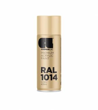 ΣΠΡΕΙ PREMIUM ACRYLIC PAINT IVORY RAL1014 GLOSS CosmosLac (N302)
