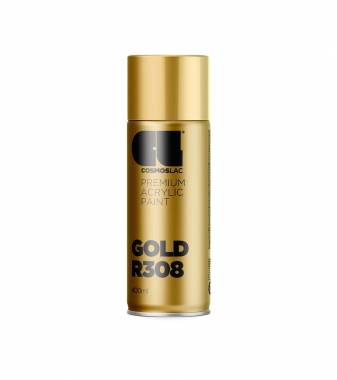 ΣΠΡΕΙ PREMIUM ACRYLIC PAINT GOLD R308 CosmosLac (N308)