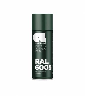 ΣΠΡΕΙ PREMIUM ACRYLIC PAINT MOSS GREEN RAL6005 GLOSS CosmosLac (N314)