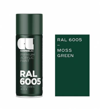 ΣΠΡΕΙ PREMIUM ACRYLIC PAINT MOSS GREEN RAL6005 GLOSS CosmosLac (N314)