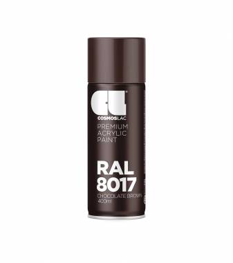 ΣΠΡΕΙ PREMIUM ACRYLIC PAINT CHOCOLATE BROWN RAL8017 GLOSS CosmosLac (N318)
