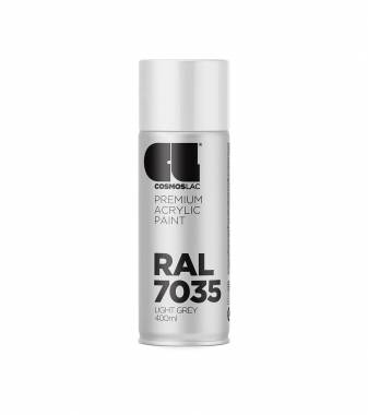 ΣΠΡΕΙ PREMIUM ACRYLIC PAINT LIGHT GREY RAL7035 GLOSS CosmosLac (N319)