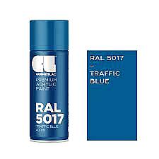 ΣΠΡΕΙ PREMIUM ACRYLIC PAINT TRAFFIC BLUE RAL5017 GLOSS CosmosLac (N341)