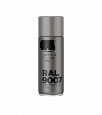 ΣΠΡΕΙ PREMIUM ACRYLIC PAINT GREY ALUMINIUM RAL9007 GLOSS CosmosLac (N427)