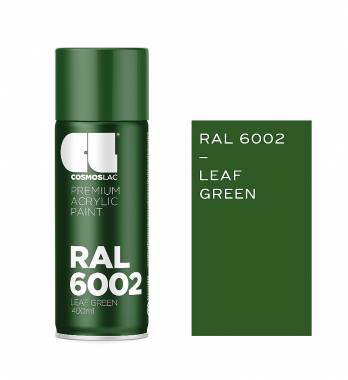 ΣΠΡΕΙ PREMIUM ACRYLIC PAINT LEAF GREEN RAL6002 GLOSS CosmosLac (N460)