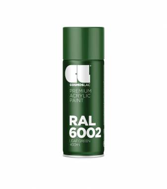 ΣΠΡΕΙ PREMIUM ACRYLIC PAINT LEAF GREEN RAL6002 GLOSS CosmosLac (N460)