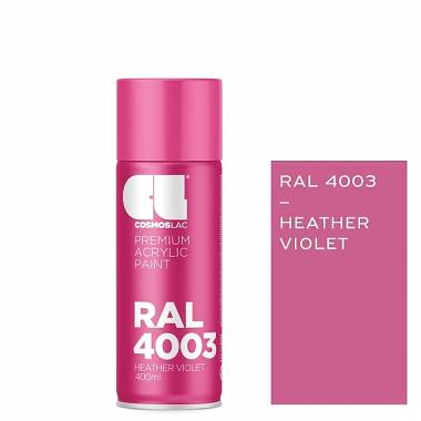 ΣΠΡΕΙ PREMIUM ACRYLIC PAINT HEATHER VIOLET RAL4003 GLOSS CosmosLac (N468)