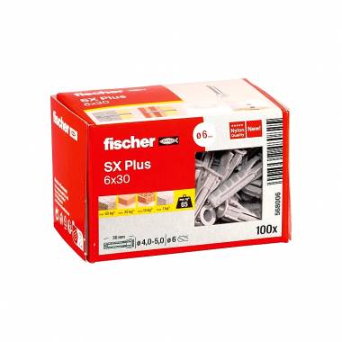 ΝΑΙΛΟΝ ΒΥΣΜΑ SX PLUS 6 X 30 100τμχ Fischer