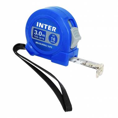 ΜΕΤΡΟ INTER 3m x 16mm  ΜΠΛΕ (8Z15G3016)