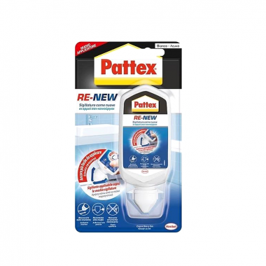 ΣΙΛΙΚΟΝΗ ΑΡΜΩΝ ΜΠΑΝΙΟΥ ΛΕΥΚΗ RE-NEW 80ml Pattex