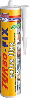 ΣΙΛΙΚΟΝΗ ΣΦΡΑΓΙΣΤΙΚΟ TURBO-FIX EXTRA FLEX 290ml ΛΕΥΚΗ (98464)