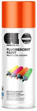 ΣΠΡΕΙ ΦΘΟΡΙΖΟΝ FLUORESCENT  ORANGE Ν 491 ΠΟΡΤΟΚΑΛΙ 400ml Cosmos Lac