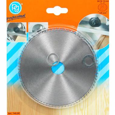 ΔΙΣΚΟΣ ΞΥΛΟΥ & PVC ΨΙΛΟ ΔΟΝΤΙ 125mm Poggi (745.00)