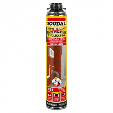 ΑΦΡΟΣ ΠΟΛΥΟΥΡΕΘΑΝΗΣ ΠΙΣΤΟΛΙΟΥ 750ml Soudal