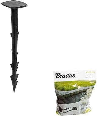 ΚΑΡΦΙ ΠΛΑΣΤΙΚΟ 12cm 20τμχ Bradas (ATSU12B)