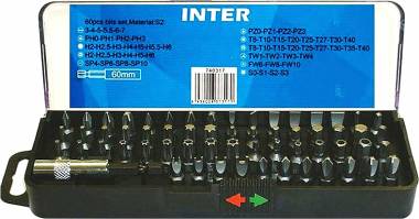 ΣΕΤ ΚΑΣΕΤΙΝΑ 60τμχ ΜΥΤΕΣ ΜΕ ΑΝΤΑΠΤΟΡΑ Inter (740317)