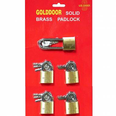 ΛΟΥΚΕΤΑ ΚΙΝΑΣ ΣΕΤ 5ΤΜΧ 30mm Golddoor (BL463KA+LSKA)