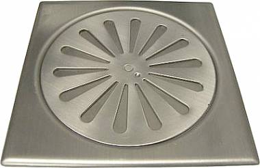 ΣΧΑΡΑΚΙ ΑΣΦΑΛΕΙΑΣ INOX 120 x 120mm Novara (42036)